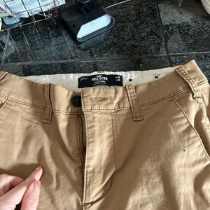 Hollister Men's Khaki Chinos boys XL men’s xs/s